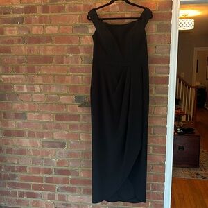 Xscape Black Cocktail Dress